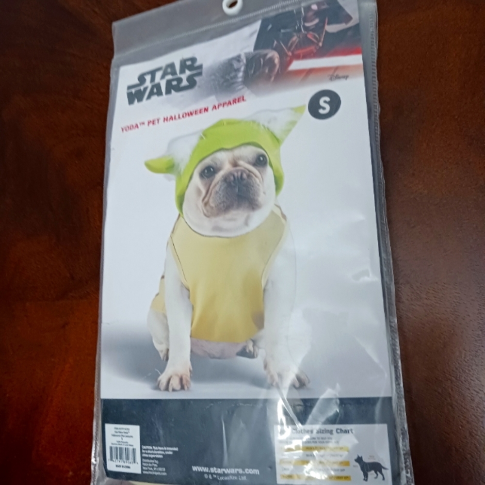 **LAST CHANCE CLEARANCE** 🐶NWOT Yoda Dog Costume🐶